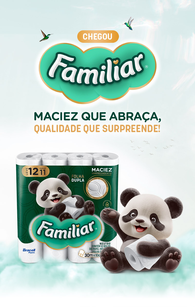 Hero Mobile - Familiar Papel Chegou